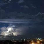 Ceará registra mais de 3 mil raios em 24 horas; Fortaleza contabiliza 13 descargas