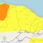 Inmet emite alerta de chuvas intensas para todo o Ceará até a manhã desta segunda-feira (30)