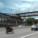 Moradores denunciam falta de manutenção e sinais de abandono em passarelas de Fortaleza