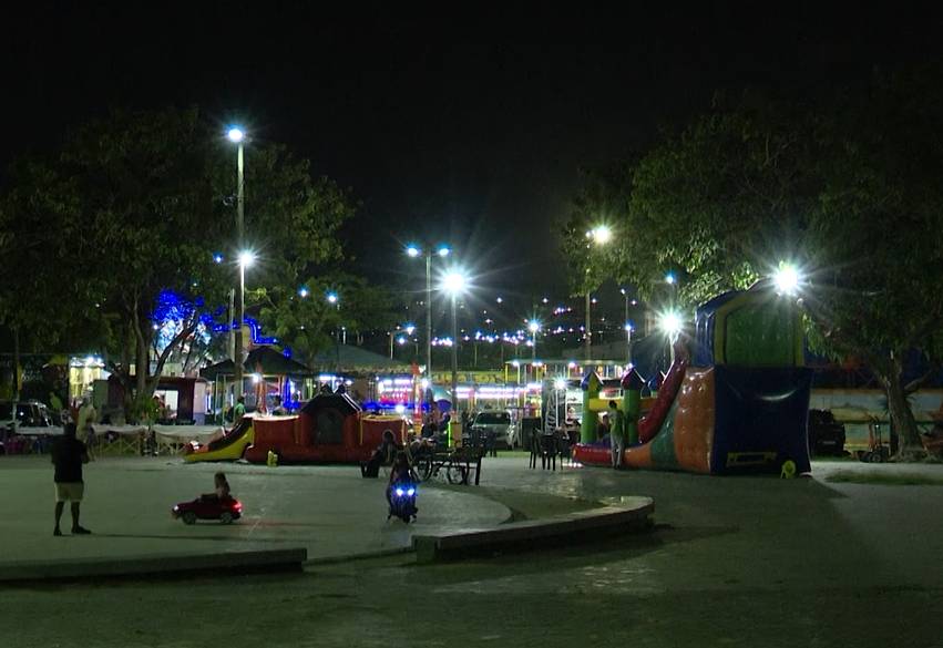 Polo de lazer do bairro Conjunto Ceará atrai famílias, esportistas e empreendedores