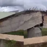 Ponte de mais de R$ 2 milhões desaba antes de ser inaugurada em Nova Russas, no Ceará