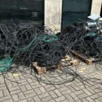 Oito pessoas são presas com mais de meia tonelada de cabos furtados em Fortaleza