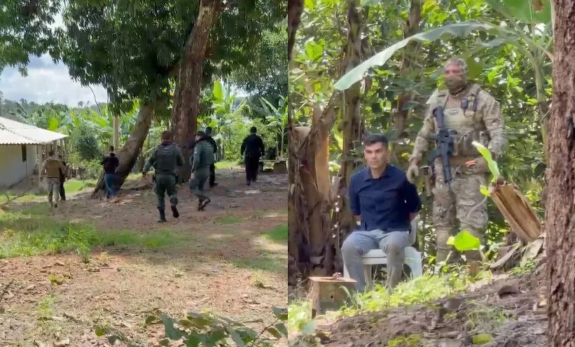 Confira o momento da prisão de Juliano Magalhães Coelho, ex-vereador de Tianguá, no Ceará