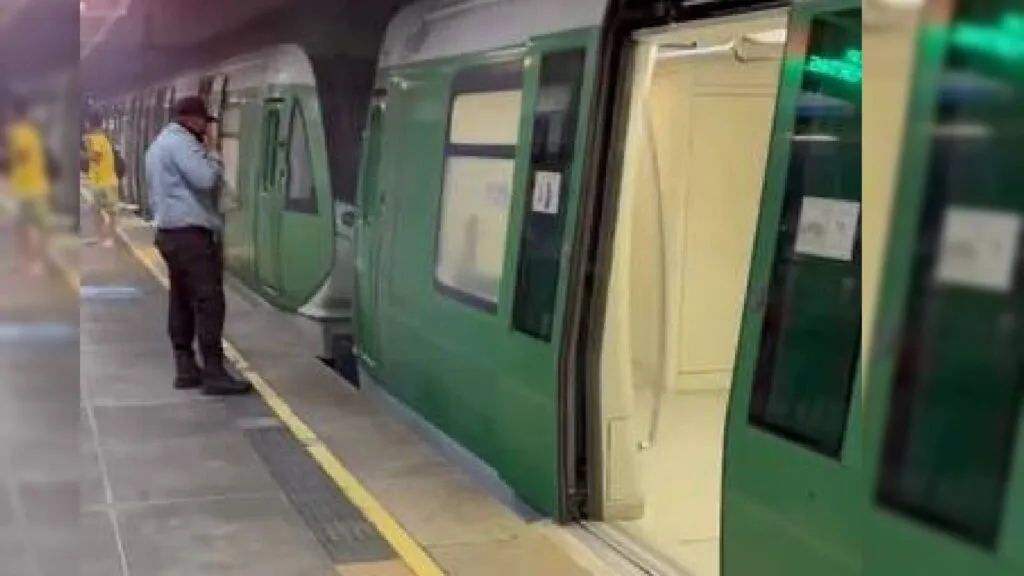 Falha em freios de trem do Metrofor provoca fumaça na Linha Sul em Fortaleza