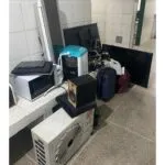 Homem é preso em Fortaleza após invadir casa e furtar vários aparelhos eletrônicos