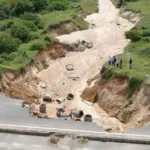 Obras na CE-025 onde cratera se abriu têm prazo de conclusão ampliado para 15 dias