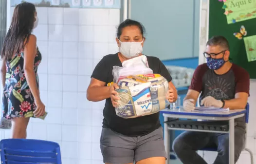 Segunda etapa de distribuição de cestas básicas para beneficiários do Bolsa Família começa nesta terça-feira (4)
