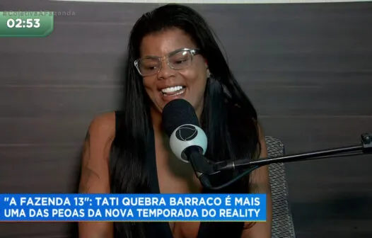 A Fazenda 13: Tati Quebra-Barraco é a quinta participante revelada