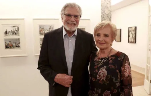 Tarcísio Meira e Glória Menezes estão internados com Covid-19