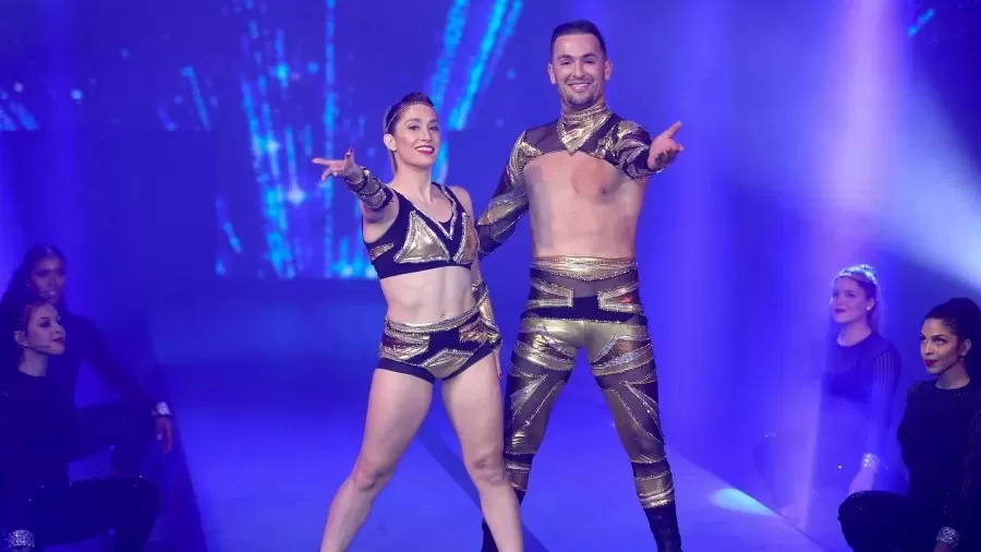 Diego e Daniele Hypólito são atração em show de circo no Rio de Janeiro