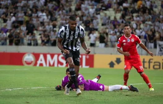 Ceará goleia o General Caballero-PAR e dá um grande passo rumo à classificação na Copa Sul-Americana