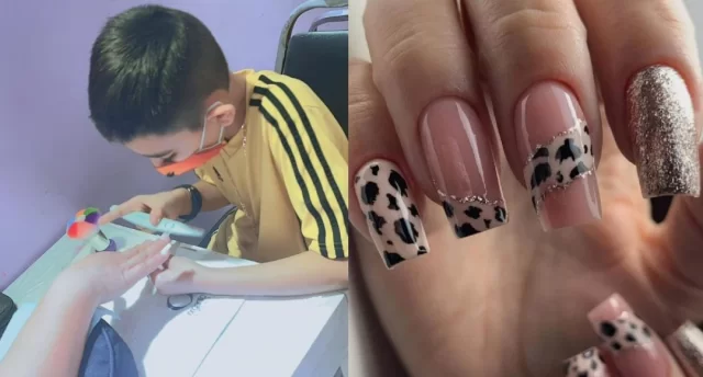 Conheça Gabriel Aáron, o menino que faz unhas para pagar tratamento de irmão