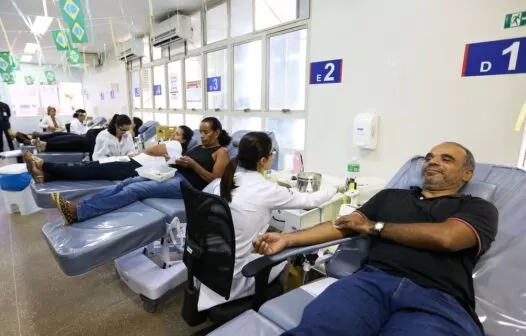 Covid-19: doações de sangue caem 20% e governo lança campanha
