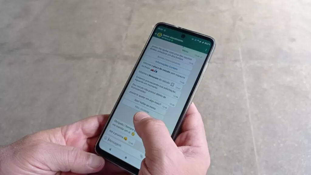 Detran-CE disponibiliza boleto de licenciamento através do WhatsApp; saiba como acessar