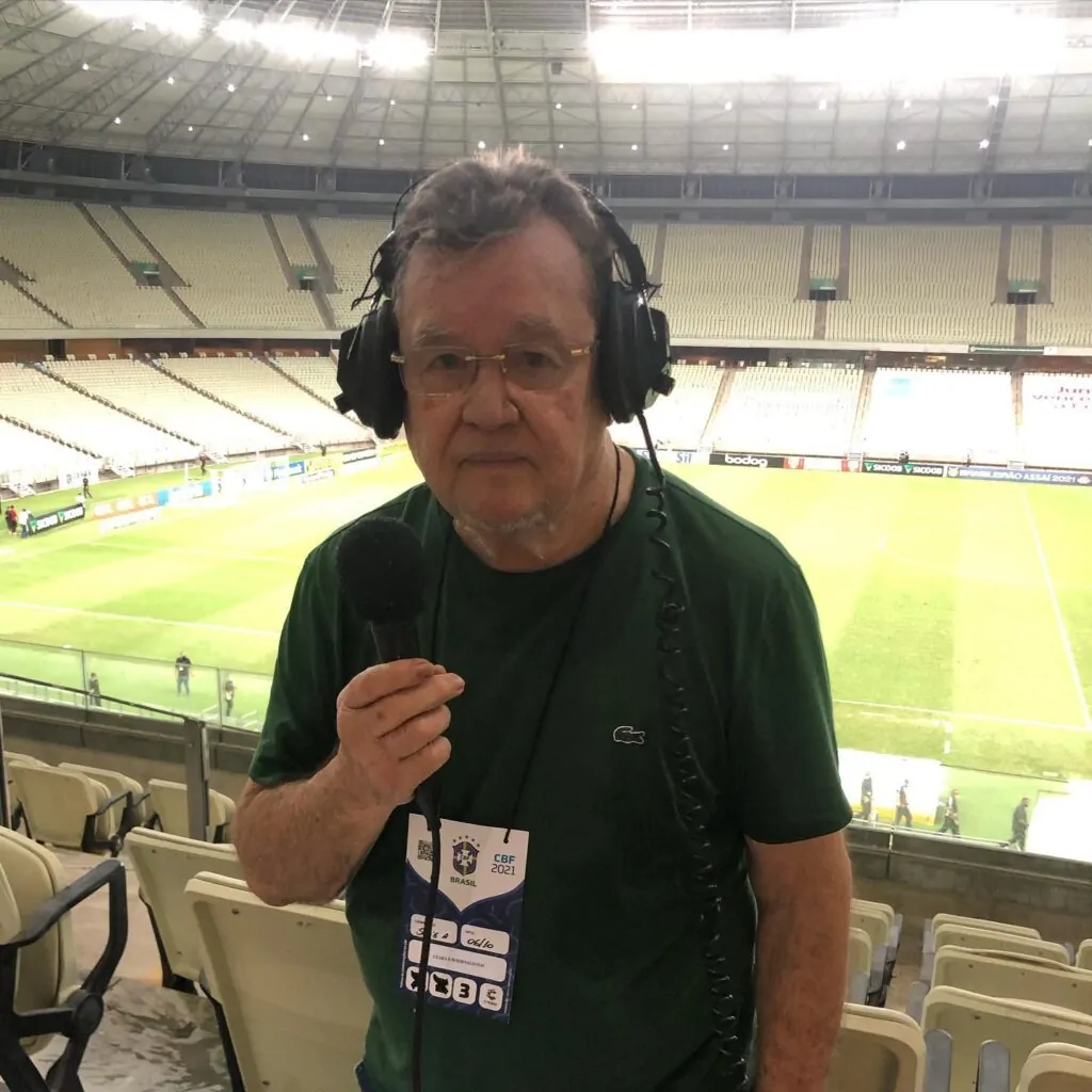 Gomes Farias vibra por voltar a narrar um jogo do estádio: “momento de muita emoção”