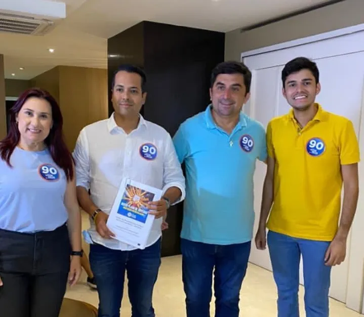 Caucaia: Emília Pessoa confirma apoio a Vitor Valim no 2º turno