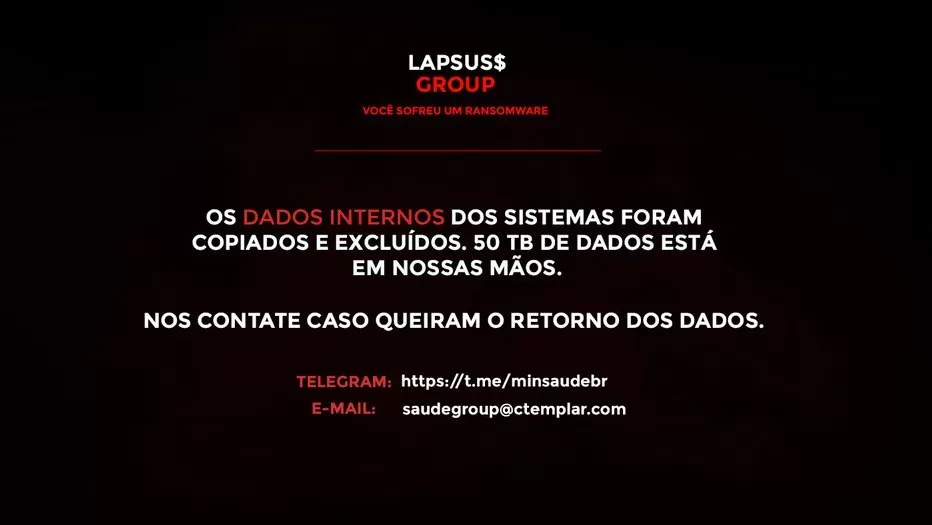 Sites do Ministério da Saúde e ConecteSUS sofrem ataque hacker e dados são afetados