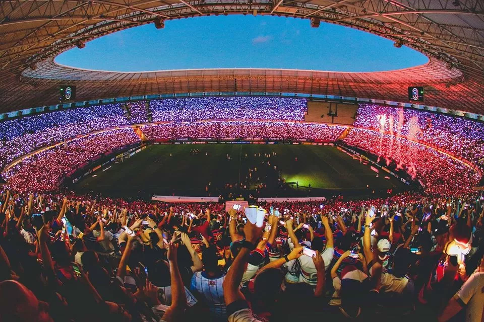 Saiba quantos jogos a Arena Castelão recebeu em 2021 e qual foi a média de público do estádio