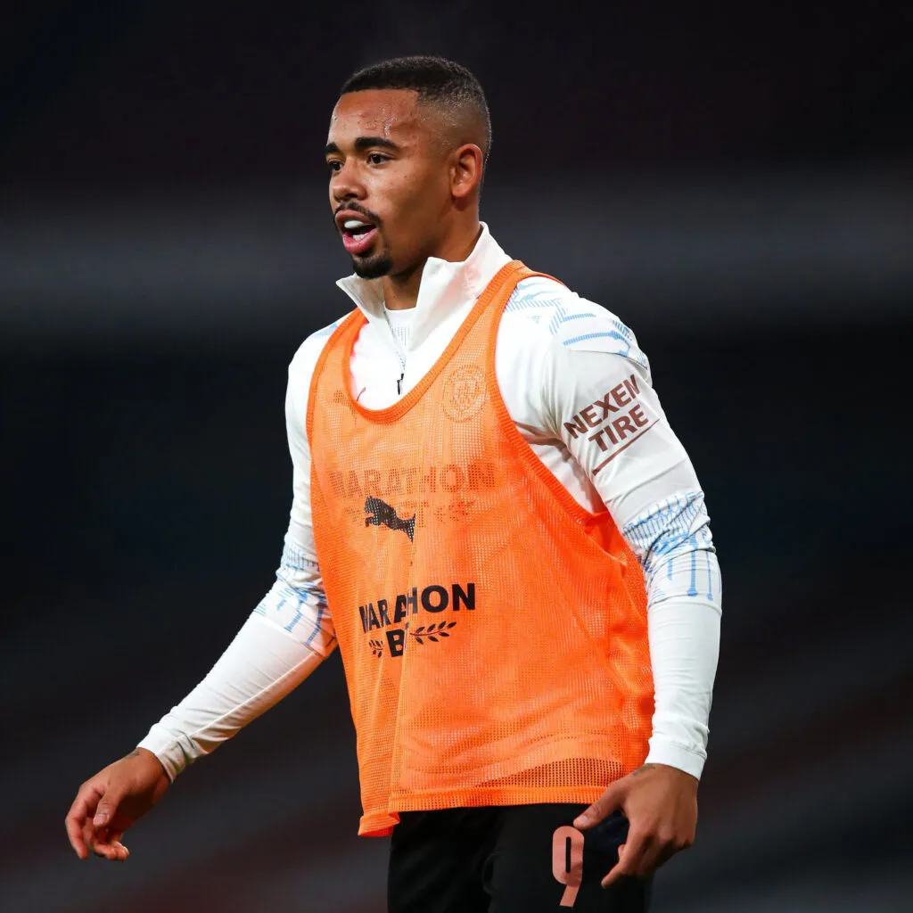 Gabriel Jesus testa positivo para o novo coronavírus