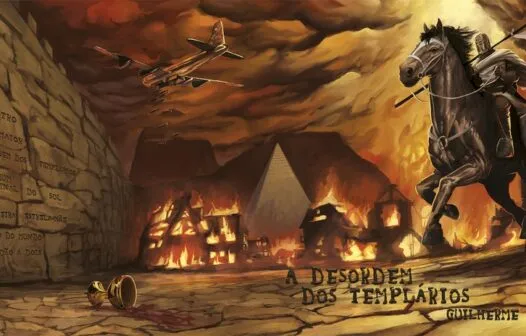 Guilherme Arantes divulga capa do novo disco ‘A Desordem dos Templários’
