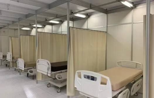 Hospital de campanha é desativado em unidade de saúde em Fortaleza