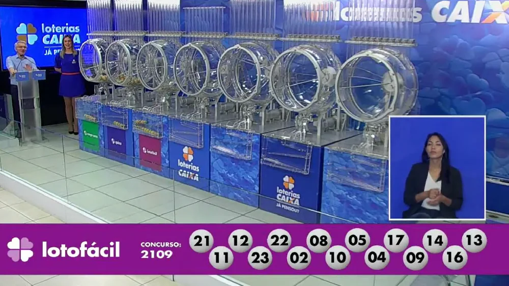 Lotofácil: confira resultado do concurso 2.109