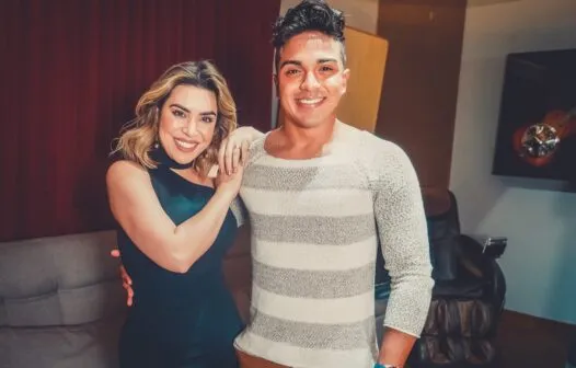 Cearense Matheus Lima grava com Naiara Azevedo e Gabriel Gava