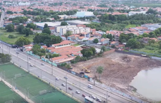 Obra é embargada após aterramento de lagoa em Fortaleza