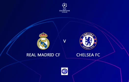 Saiba onde assistir ao jogo Real Madrid x Chelsea, de graça, pela Champions League, hoje, 27/04