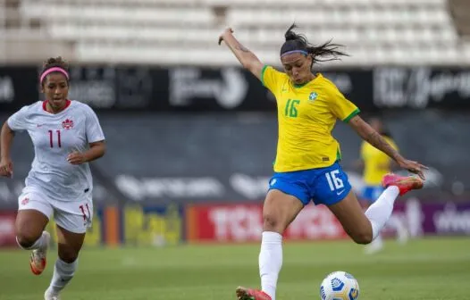Seleção feminina empata com Canadá no último amistoso antes dos Jogos Olímpicos