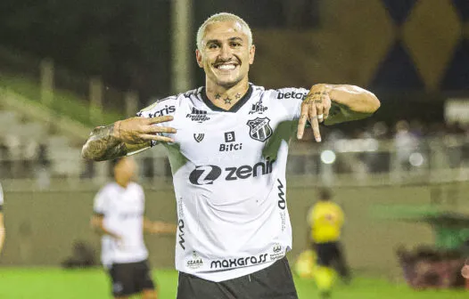 Com Vina inspirado, Ceará vence a Tombense fora de casa e conquista vantagem na Copa do Brasil