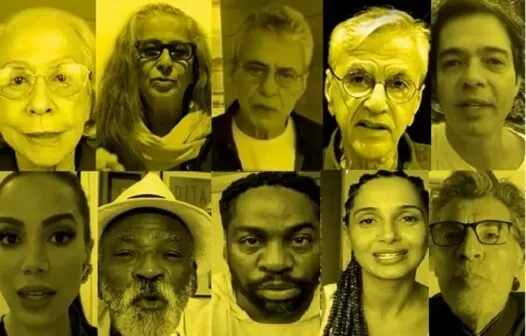 Artistas divulgam vídeo com leitura da carta pela democracia