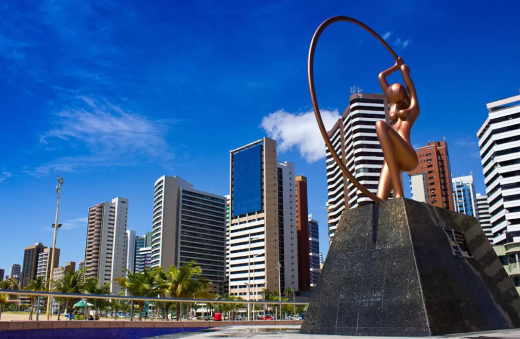 Fortaleza foi o 2° destino mais procurado no Brasil em maio e junho