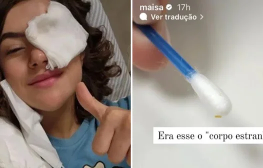 Maisa vai parar no hospital depois de cisco cair no olho
