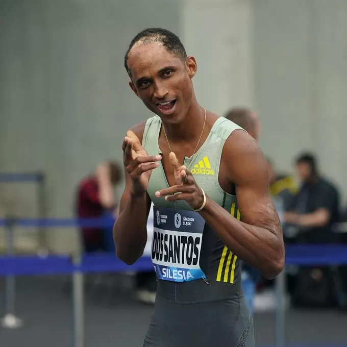 Imparável, Alison dos Santos é prata nos 400m rasos em GP na Hungria