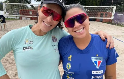 Vôlei de praia: cearense Rebecca forma dupla com Ágatha de olho na Olimpíada de Paris