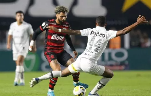Em clima de Libertadores, Flamengo encara Santos pelo Brasileirão