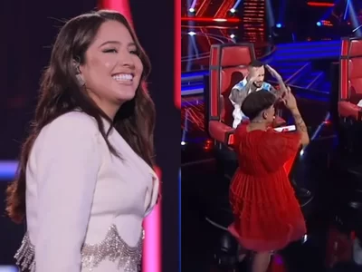 Com música de Mari Fernandes, jurados do The Voice Portugal se divertem