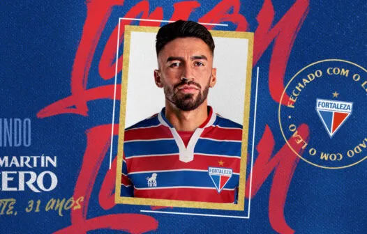 Fortaleza anuncia a contratação do argentino Juan Martín Lucero