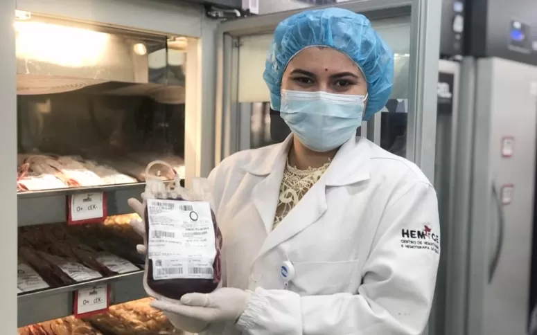 Hemoce recebe mais de 100 mil doações de sangue em 2022