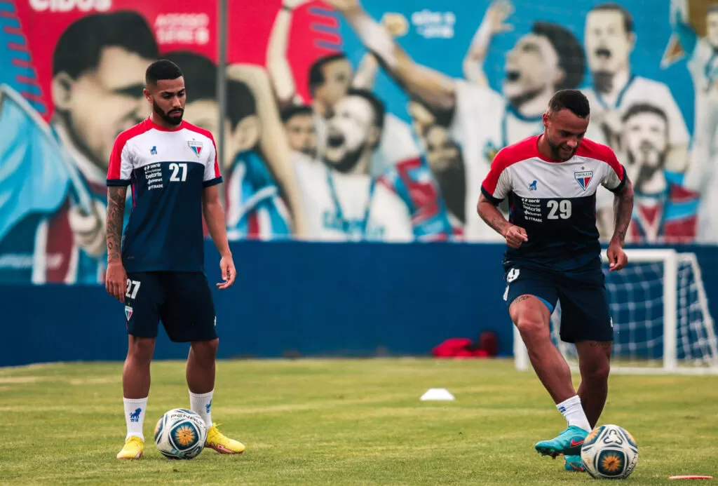 Calebe e Guilherme realizam exames e fazem 1º treino do Fortaleza