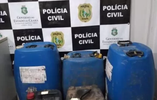 Combustíveis transportados de forma irregular são apreendidos em Trairi