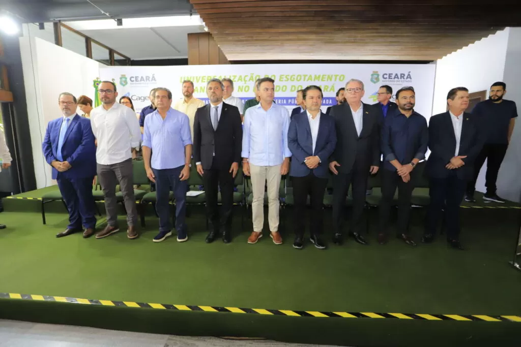 Obras de saneamento básico devem beneficiar mais de 1 milhão de pessoas no Ceará