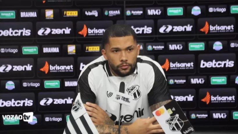 Vitor Gabriel é punido no STJD e desfalca Ceará contra Sergipe