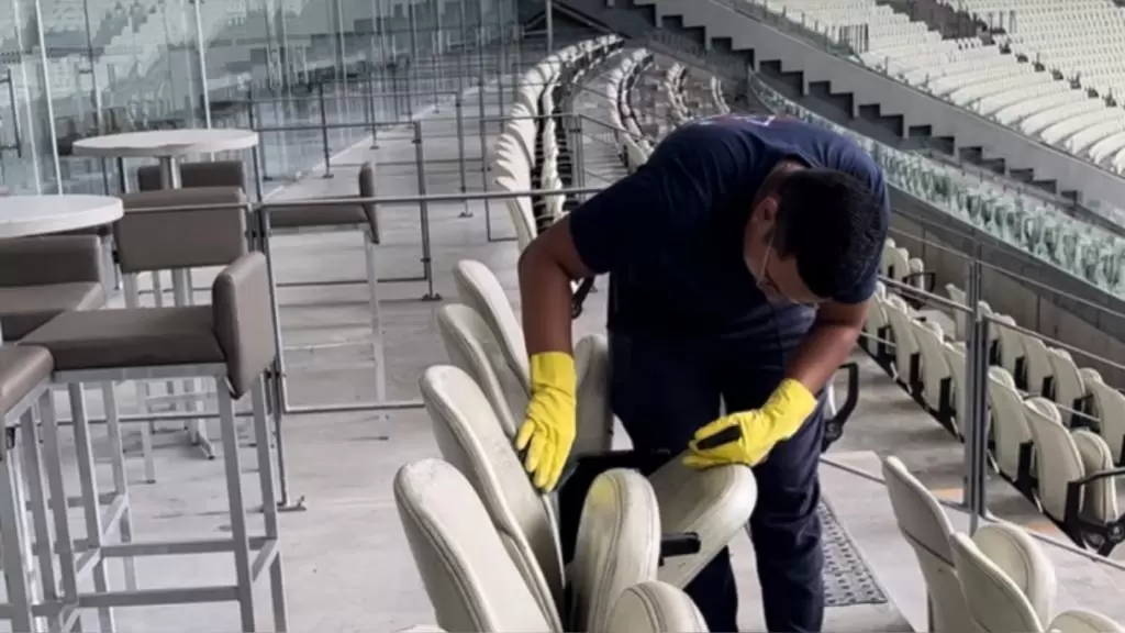 Arena Castelão registra 264 cadeiras quebradas após Clássico-Rei de domingo