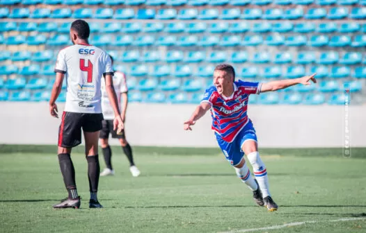 Fortaleza estreia na Taça Fares Lopes com goleada sobre o Guarani de Juazeiro