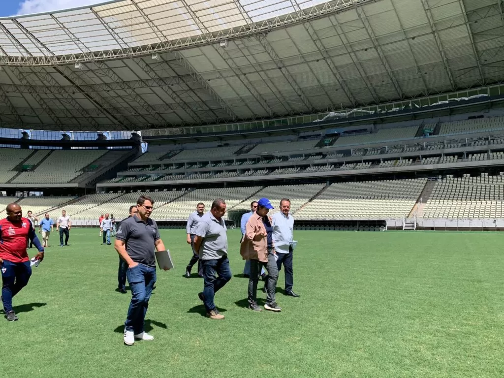 Arena Castelão recebe vistoria e deve ser liberada para Fortaleza x América-MG