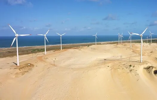 Em projeto com a WEG, Petrobras avalia instalar parque eólico no Ceará