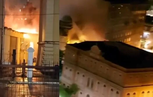 Incêndio atinge prédio da Universidade Federal do Rio Grande do Sul