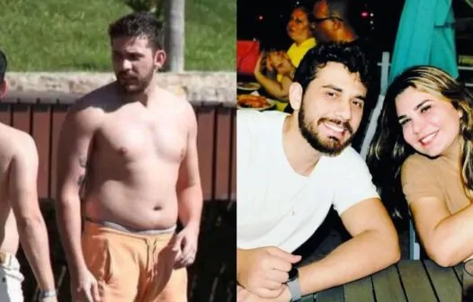 Gustavo Mioto se pronuncia sobre sua barriguinha grande